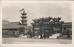 Chinese Building 1915 Panama-Pacific Exposition Postcard Postcard Postcard