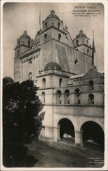 Mission Towers California Building Postcard