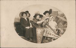 Ladies in a Car Having Their Picture Made 1915 Panama-Pacific Exposition Postcard Postcard Postcard