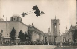 Art Smith flying over Fair 1915 Panama-Pacific Exposition Postcard Postcard Postcard