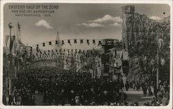 Eastern Half of the Zone 1915 Panama-Pacific Exposition Postcard Postcard Postcard