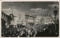 Entrance to 49 Camp on The Zone 1915 Panama-Pacific Exposition Postcard Postcard Postcard