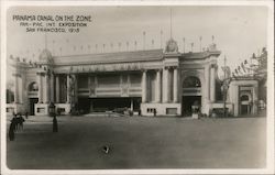 Panama Canal on the Zone Postcard