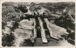 Panama Canal On The Zone Postcard