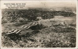 Panama Canal on the Zone Postcard