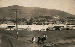 Tent Camp Residences Colma / South San Francisco Postcard