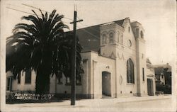 Presbyterian Church Watsonville, CA Postcard Postcard Postcard