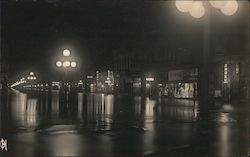 1911 Flooded Street Watsonville, CA Postcard Postcard Postcard