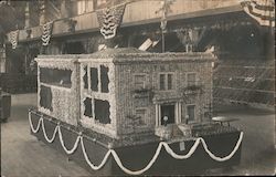 Building Made of Apples, Annual Apple Show Watsonville, CA Postcard Postcard Postcard