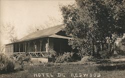 Hotel de Redwood, Summit Road, Santa Cruz Mountains Los Gatos, CA Postcard Postcard Postcard