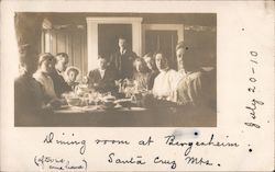 Dining room at Bergenheim Resort Postcard