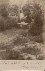 Boy with Large Tent Postcard