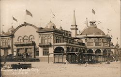 Casino and Beach Santa Cruz, CA Postcard Postcard Postcard