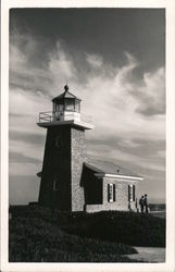 Santa Cruz Lighthouse California Postcard Postcard Postcard