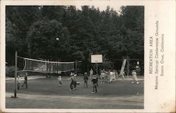 Recreation Area, Mission Springs Conference Grounds California Postcard Postcard Postcard