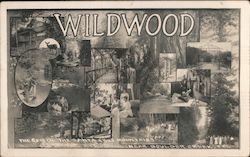 Wildwood The Gem of the Santa Cruz Mountains Boulder Creek, CA Postcard Postcard Postcard