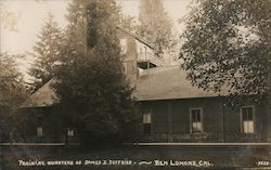 Training Quarters of James J. Jeffries Postcard