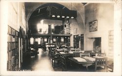 Library and Reading Area Carmel, CA Postcard Postcard Postcard