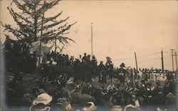 Historical Pageant 1912 - Spaniards and Monks Postcard