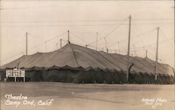 Theatre, Camp Ord Fort Ord, CA Postcard Postcard Postcard