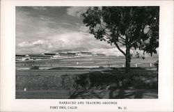 Barracks and Training Grounds Fort Ord, CA Postcard Postcard Postcard