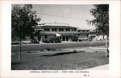 Central Service Club Fort Ord, CA Postcard Postcard Postcard