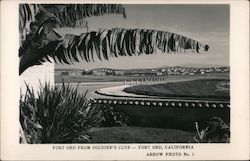 Fort Ord from Soldier's Club Postcard