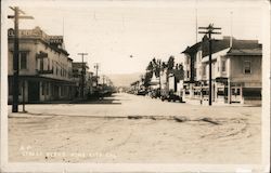 Street Scene Postcard