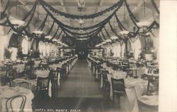 Dining Room, Hotel Del Monte Postcard