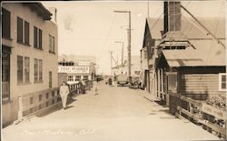 Pier, Fish Market Postcard