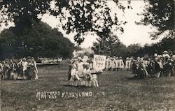 Monterey Fairyland, May Day Postcard