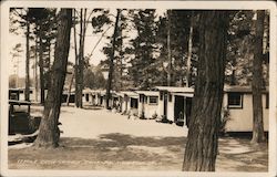 17 Mile Drive Cottage Camp Pacific Grove, CA Postcard Postcard Postcard