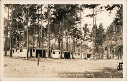 17 Mile Drive Cottage Camp Pacific Grove, CA Postcard Postcard Postcard