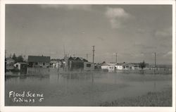 Flood Scene 5 Salinas, CA Postcard Postcard Postcard