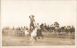 Cowboy, Big Week - California Rodeo Salinas, CA Postcard Postcard Postcard