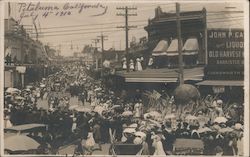 Celebrations, July 4th 1910 Postcard