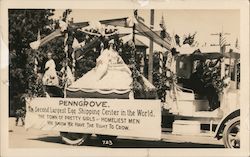 Penngrove Float, Petaluma Parade Postcard