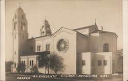 St. Vincent's Church Postcard