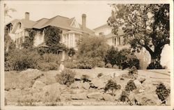 Home with Rock and Crotus Garden Petaluma, CA Postcard Postcard Postcard