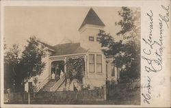 Home of J.S.C. Leonard Petaluma, CA Postcard Postcard Postcard