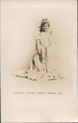 Queen Lucile 1911 Postcard