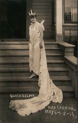 Queen Zelma, Rose Carnival, May 6-7-8-15 Santa Rosa, CA Postcard Postcard Postcard