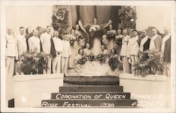 Coronation of Queen Frances II, Rose Festival 1938 Portland, OR Postcard Postcard Postcard