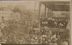 Sonoma County Courthouse Cornerstone Laying Ceremony Postcard