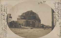 Church of Santa Rosa After Earthquake California Postcard Postcard Postcard