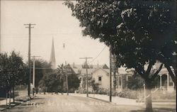 Fifth St Looking West Santa Rosa, CA Postcard Postcard Postcard