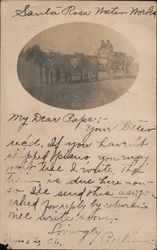 Santa Rosa Water Works Postcard