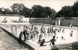 Municipal Plunge in Pool Santa Rosa, CA Postcard Postcard Postcard