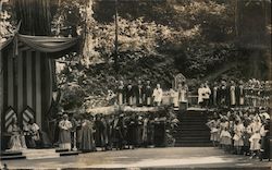 Bohemian Grove Play Monte Rio, CA Postcard Postcard Postcard