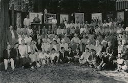 Bohemian Grove Group Photo Monte Rio, CA Postcard Postcard Postcard